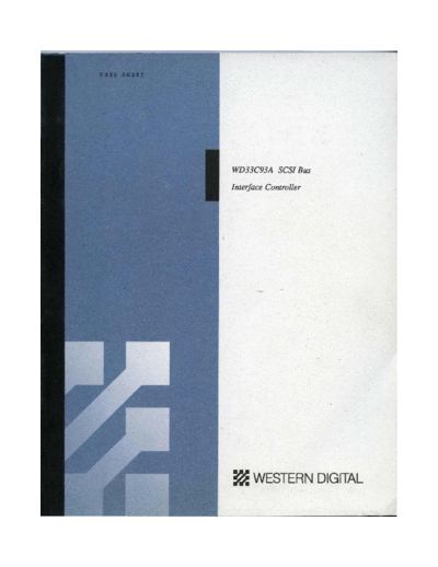 WD33C93A_SCSI_Bus_Controller_1991