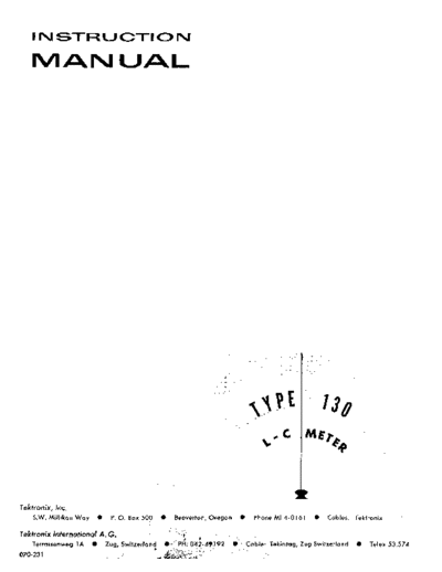 Tek-130_LC_Meter
