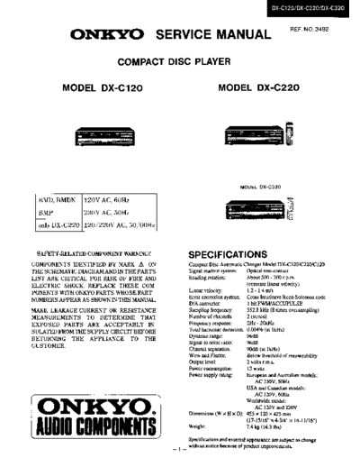 ONKYO+DXC-1200