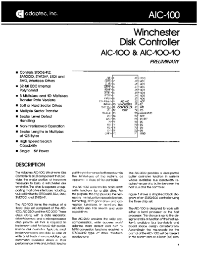 AIC-100_Winchester_Disk_Controller
