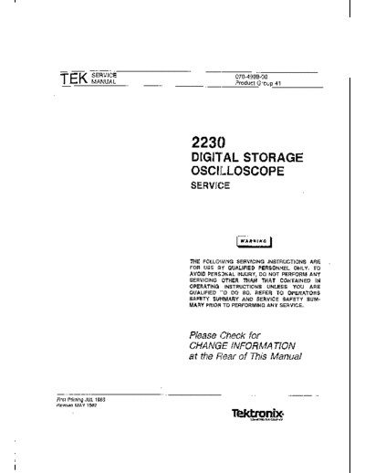 Tektronix_2230_Service_Manual
