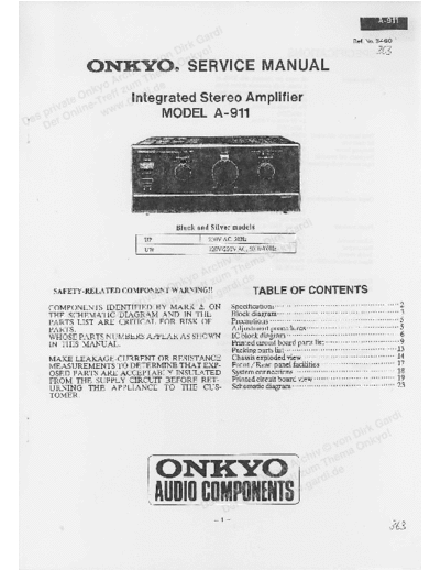 Onkyo_A-911_service_manual