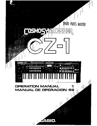 Casio CZ-1 Owners Manual