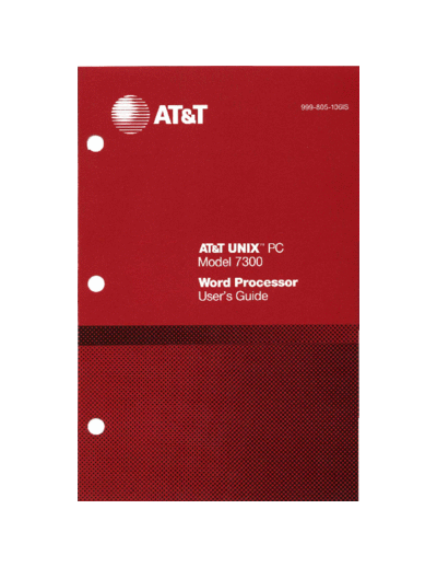 999-805-106IS_ATT_UNIX_PC_Word_Processor_Users_Guide_1985