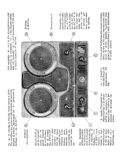 Geloso G242-M Wire Recorder instructions