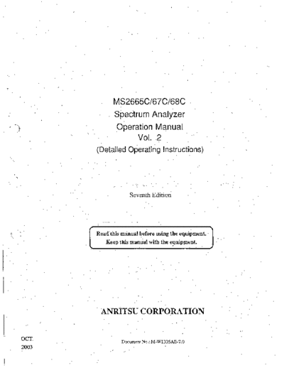 ANRITSU MS2665C_252C 67C_252C 68C Vol. 2 Detailed Operating