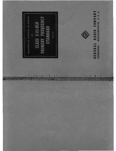 General_Radio_C-21-HLD_primary_frequency_standard_op_service_manual_1955