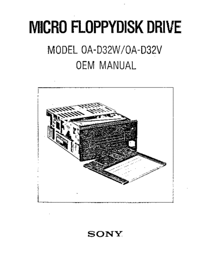 Sony_Microfloppy_Disk_Drive_OA-D32W_OA_D32V_OEM_Manual_Sep83