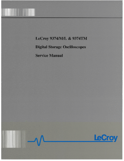 LeCroy_9374M-L-TM_Service_Manual