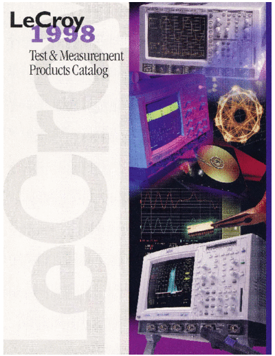 Catalogue Lecroy 1998 Test Measurement