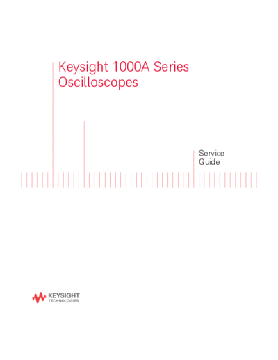 1000A Series Oscilloscopes Service Guide 54130-97015 c20140704 [46]