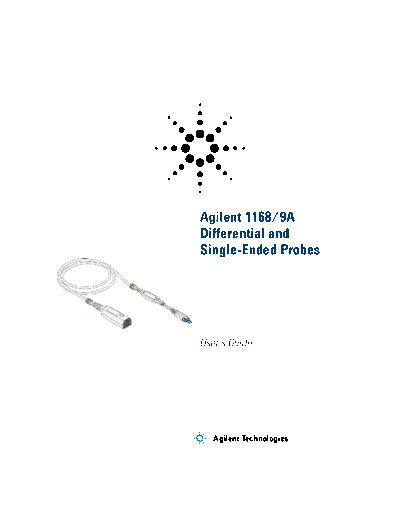 1168A and 1169A InfiniiMax Differential and Single-ended Probe 01169-97018 [256]