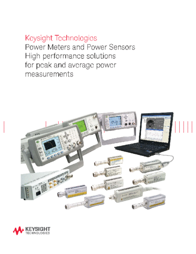 5989-6240EN Power Meters and Power Sensors - Brochure c20141106 [35]