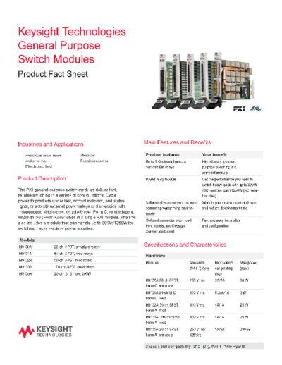 5990-6354EN General Purpose Switch Modules - Flyer c20140723 [2]
