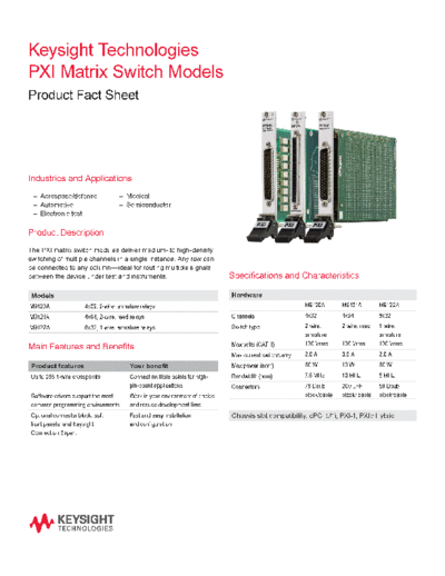 5990-6355EN PXI Matrix Switch Modules - Flyer c20140725 [2]
