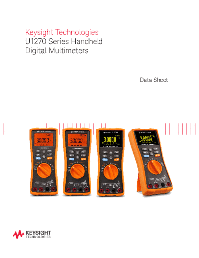 5990-6425EN U1270 Series Handheld Digital Multimeters - Data Sheet c20140923 [22]