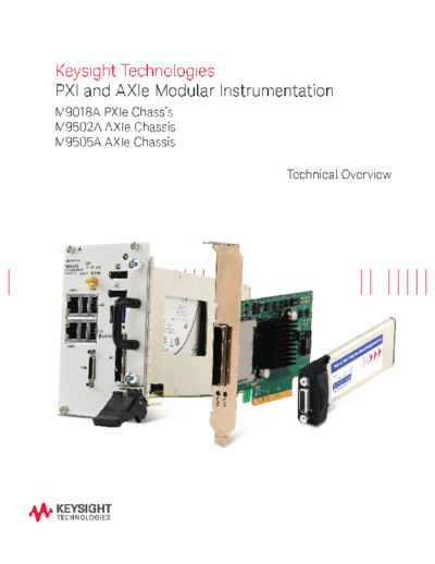 5990-7632EN PXI and AXIe Modular Instrumentation - Technical Overview c20140916 [9]