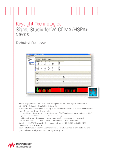 5990-8735EN Signal Studio for W-CDMA HSPA+ N7600B - Technical Overview c20140913 [13]