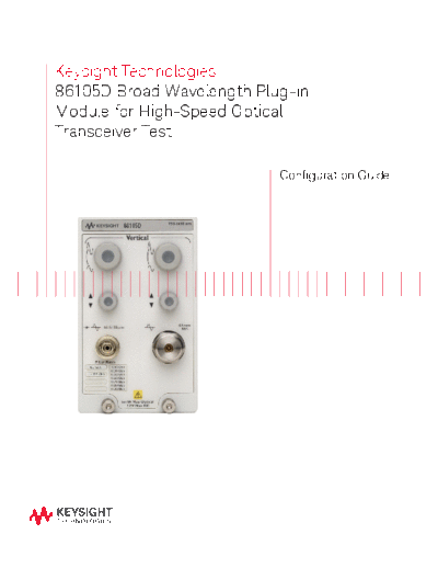 5990-3768EN 86105D Broad Wavelength Plug-in Module for High-Speed Optical Transceiver Test - Brochure c20141014 [3]