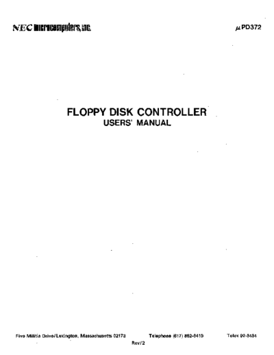 uPD372_Floppy_Disk_Controller_Mar77