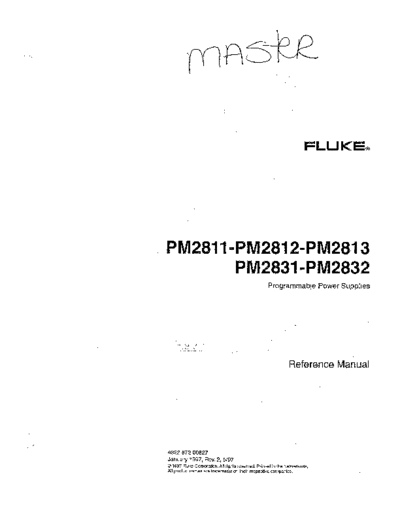 FLUKE PM28xx Reference
