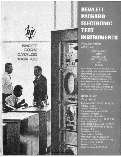 HP-Catalog-1964-1965-Short