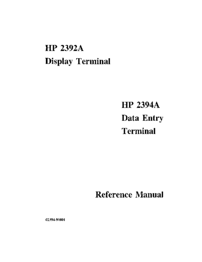 02394-90001_HP_2392A_Display_Terminal_HP_2394A_Data_Entry_Terminal_Reference_Manual_Apr_1985