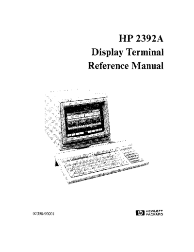 02390-90001_2392A_Display_Terminal_Reference_Manual_Apr1984