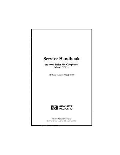 98564-90039_Series_300_Model_319C+_Service_Handbook_Nov87
