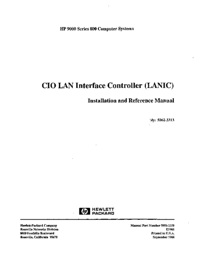 5959-2259_CIO_LAN_Interface_Controller_Sep88