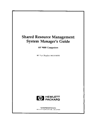 98619-90033_Shared_Resource_Management_System_Mangers_Guide_Dec89