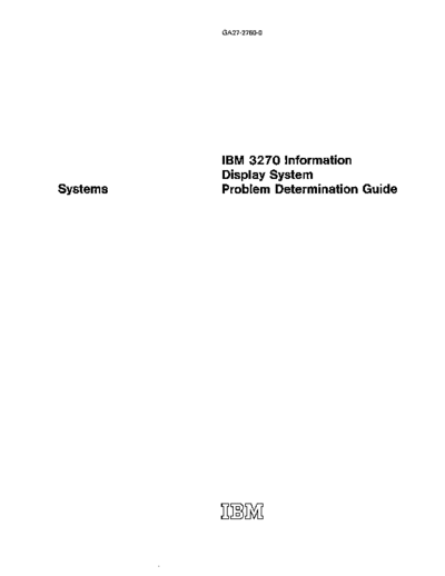 GA27-2750-0_IBM_3270_Information_Display_System_Problem_Determination_Guide_May72