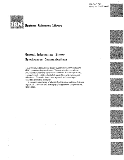 GA27-3004-2_General_Information_Binary_Synchronous_Communications_Oct70