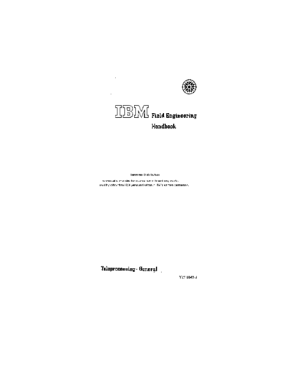 Y27-0042-1_Teleprocessing-General_FE_Handbook_Mar69