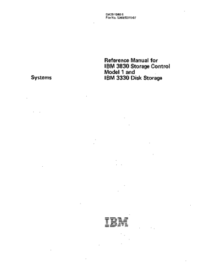 GA26-1592-5_Reference_Manual_for_IBM_3830_Storage_Control_Model_1_and_IBM_3330_Disk_Storage_Nov76