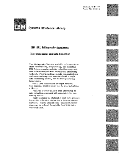 A24-3089-6_Tele-processing_and_Data_Collection_Bibliography_Dec68