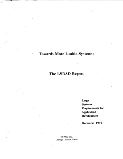 The_LSRAD_Report_Dec79