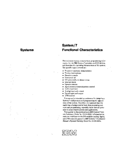 GA34-0003-0_System7_Functional_Characteristics_Sep70