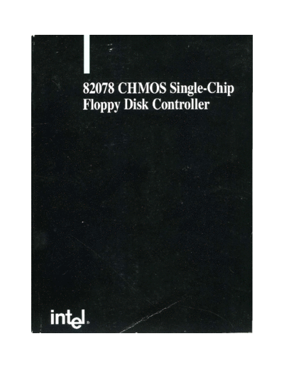 82078_CHMOS_Single-Chip_Floppy_Disk_Controller_Jan94