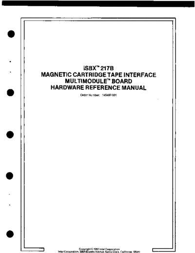 145497-001_iSBX_217B_Magnetic_Cartridge_Tape_Interface_Hardware_Reference_Manual_Dec82