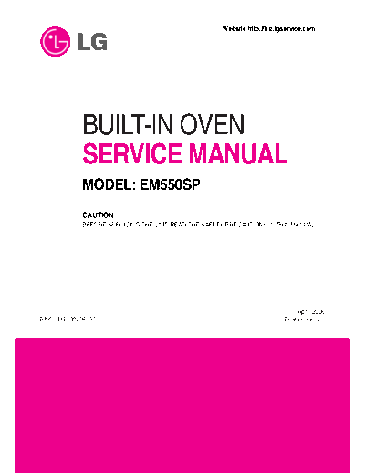 EM550SP Service Manual