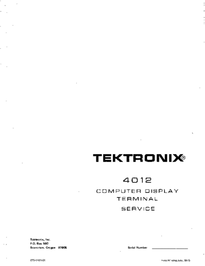 070-1461-01_4012_Computer_Display_Terminal_Service_Manual_Jul_1973