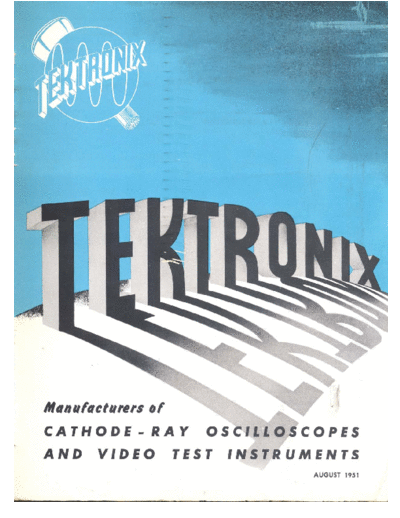 Tektronix_Catalog_1951