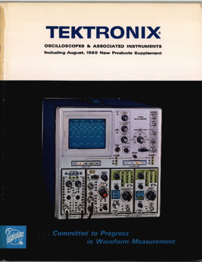 Tektronix_New_Products_1969-08