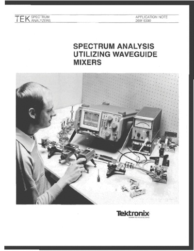 Tektronix_Spectrum_Analysis_Using_Waveguide_Mixers