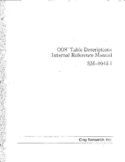 SM-0045-I_Cray_COS_Table_Descriptions_Internal_Reference_Manual