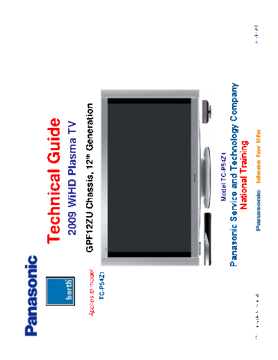 Panasonic_WiHD_TC-P54Z1_Troubleshooting_blink_codes_and_extra_info_[TM]