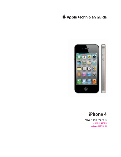 Service Manual Iphone 4 4s
