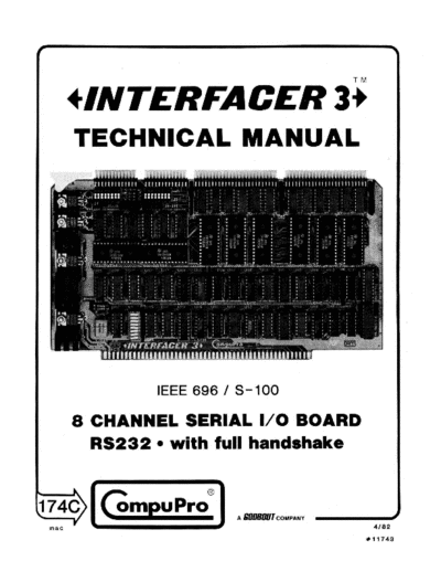 174C_Interfacer_3_Technical_Manual_Apr82
