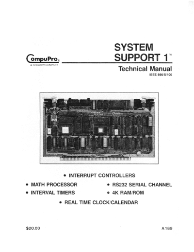 A189_System_Support_1_Technical_Manual_Dec83